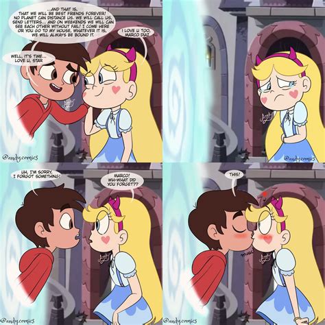 marco and star kiss